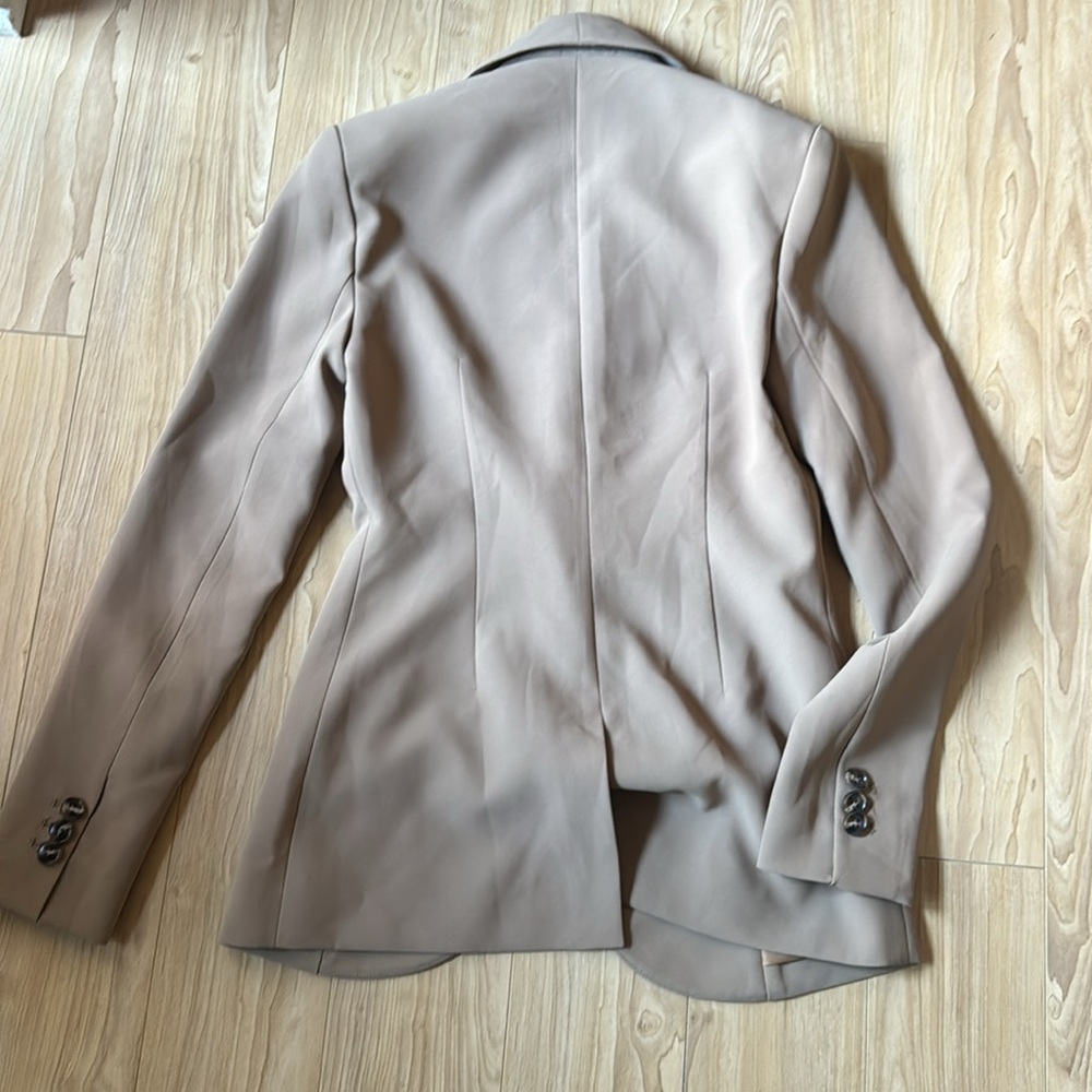 Camel Single Button Blazer - image 3